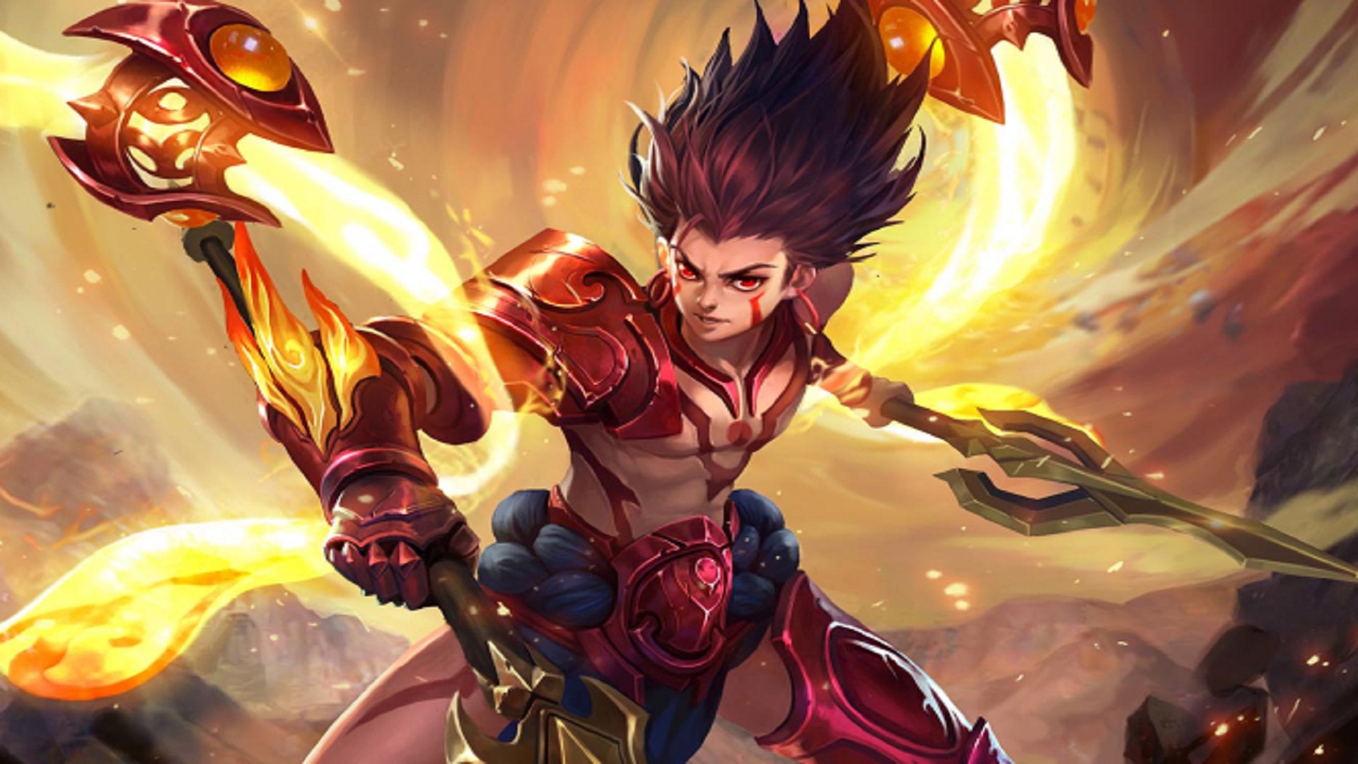 第二位:哪吒,4级之后哪需要我我就在哪出现,半肉输出也是很高的,主要