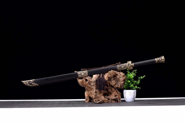 复古烧刃龙凤战刀