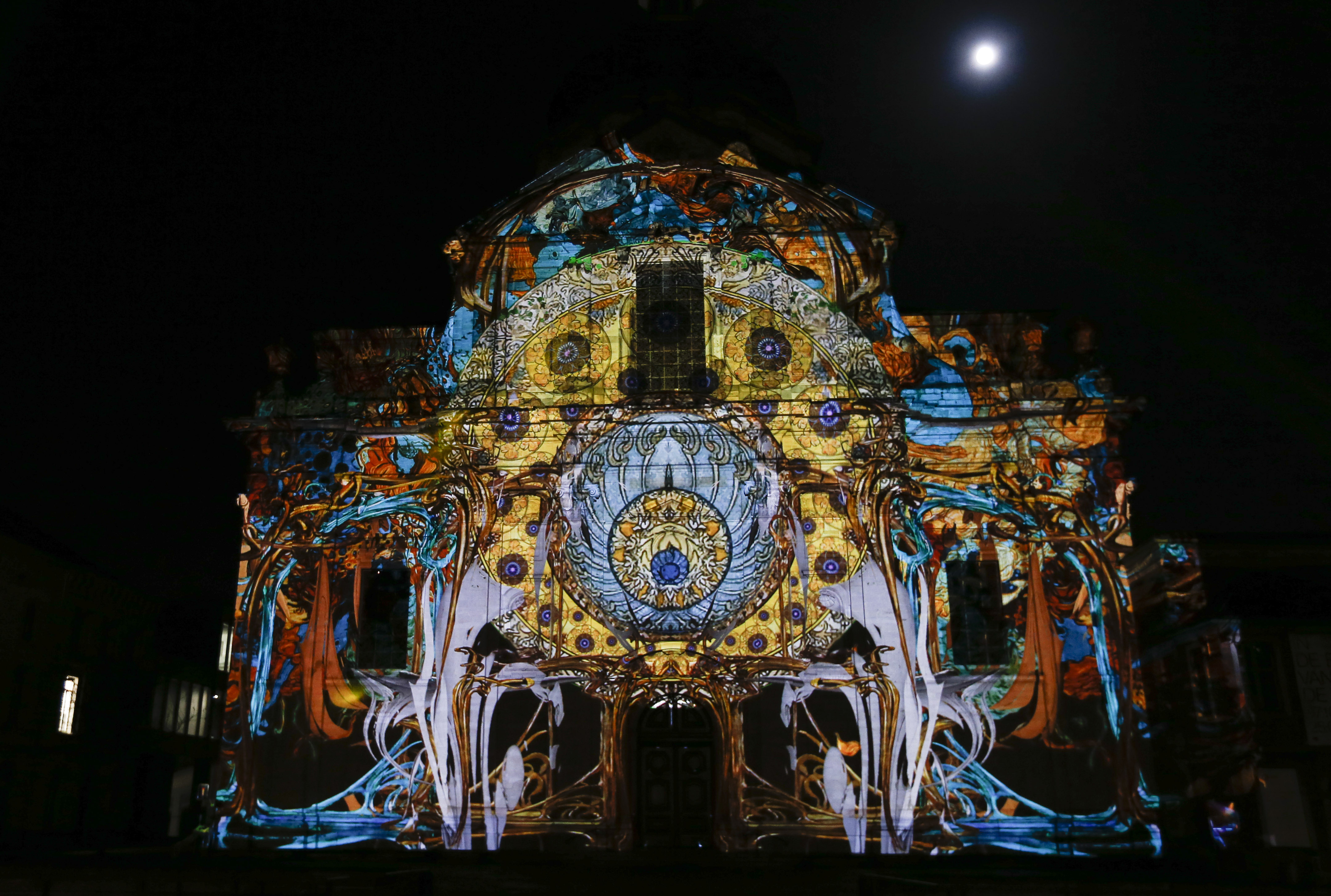 比利时根特灯光节