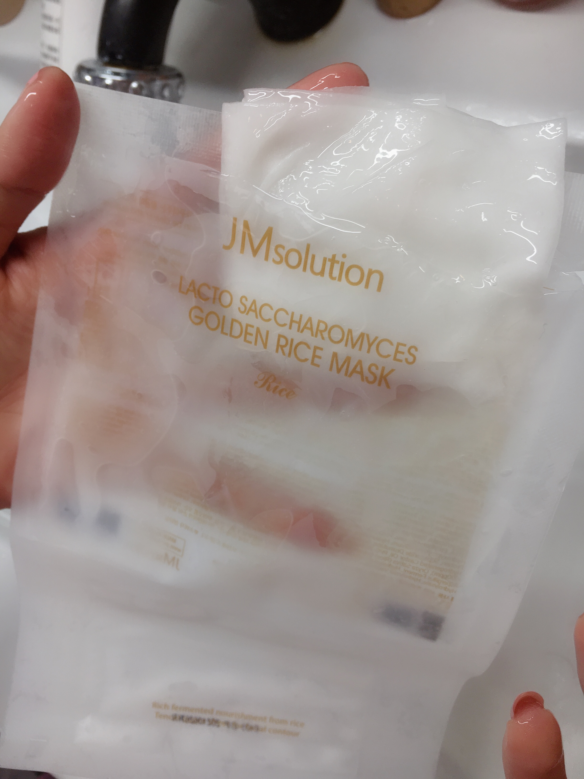 高人气jm大米面膜你还没敷过?到底怎样?分享给你