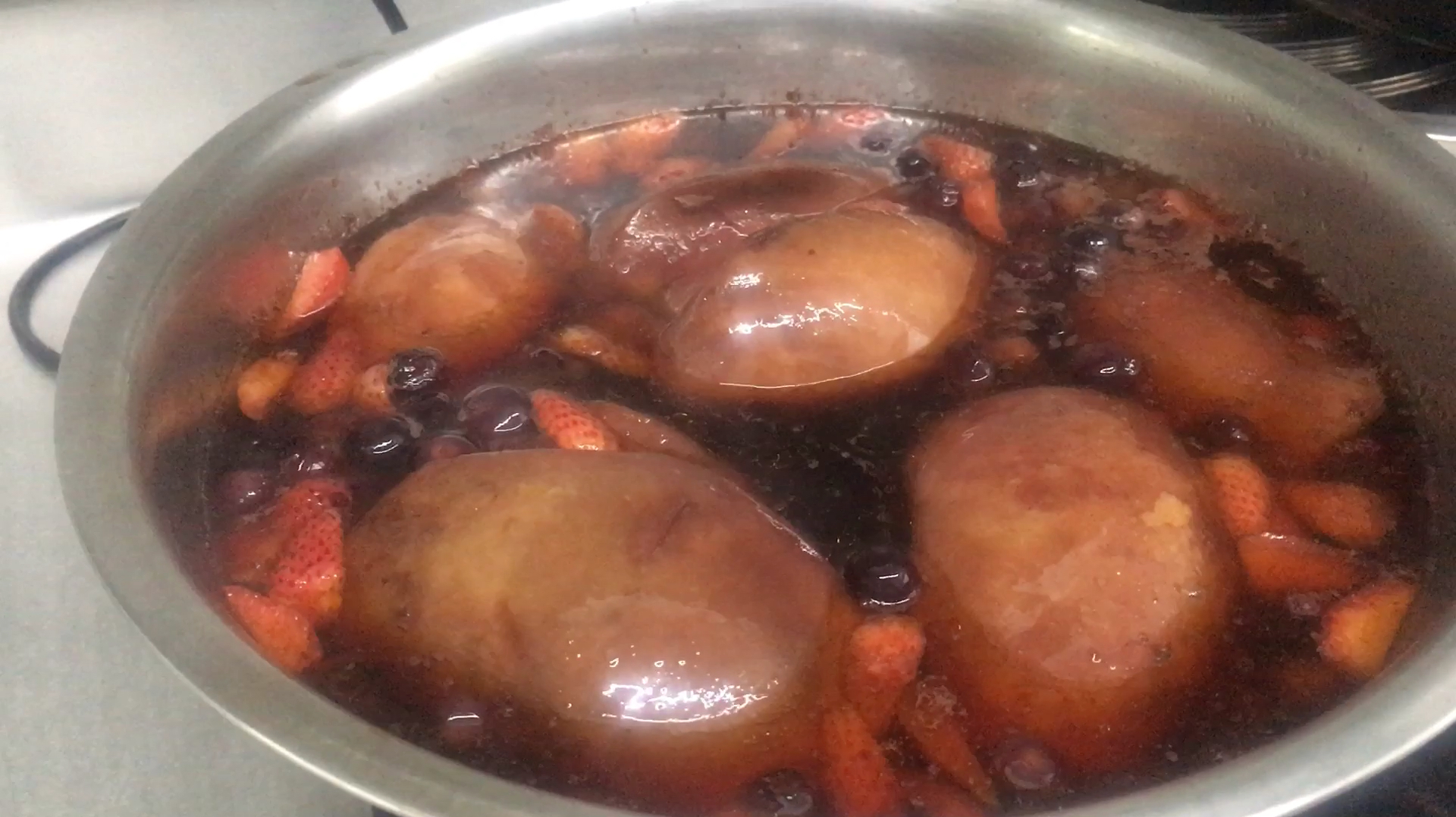 红酒法式鹅肝制作拼盘