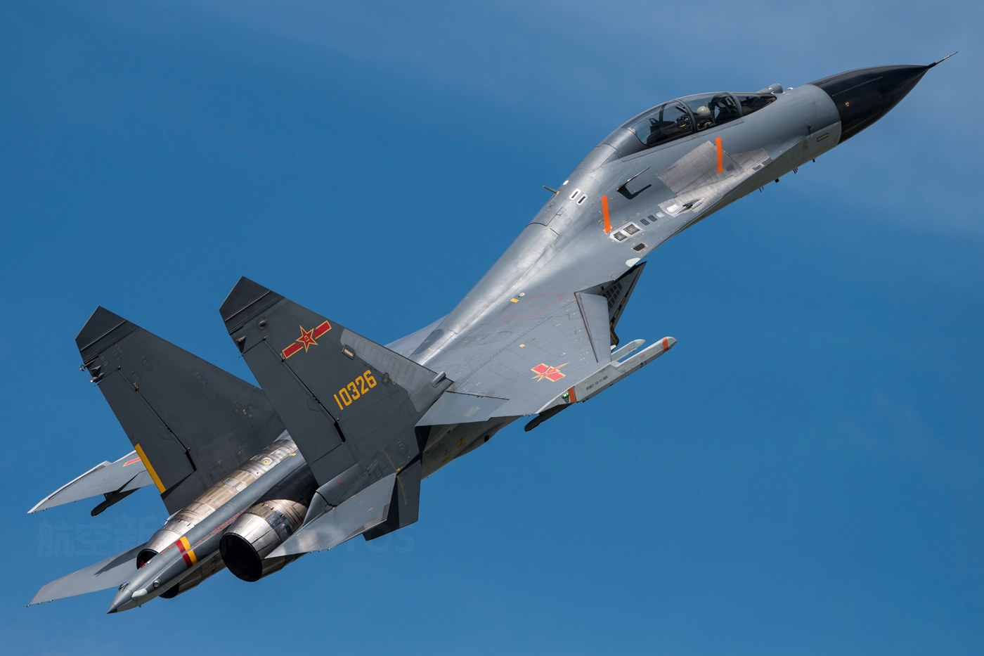 中国空军歼-11bs重型战斗机 现役公开展示次数最多的沈飞战机
