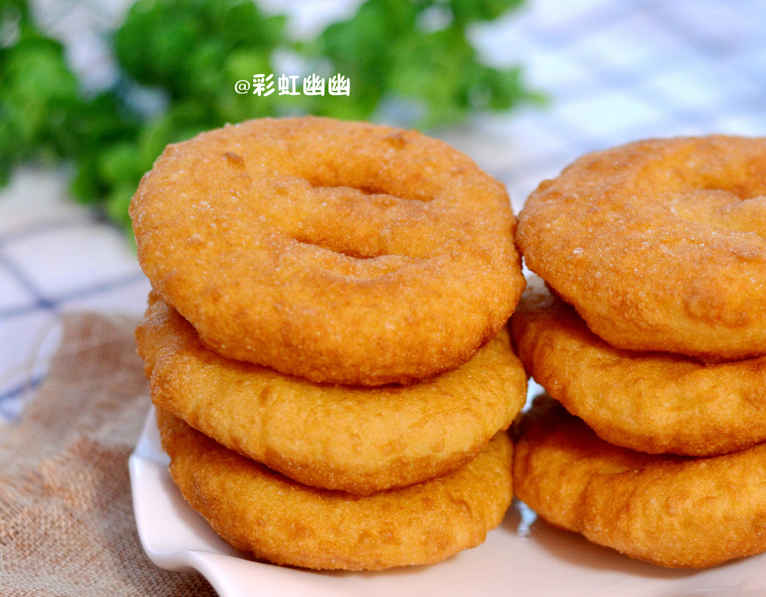 一碗面粉,两个鸡蛋,教你做回民油香,学会再也不用买了