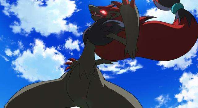 神奇宝贝,达克莱伊上榜,最后一只吊打神兽 索罗亚克的外貌如同一只