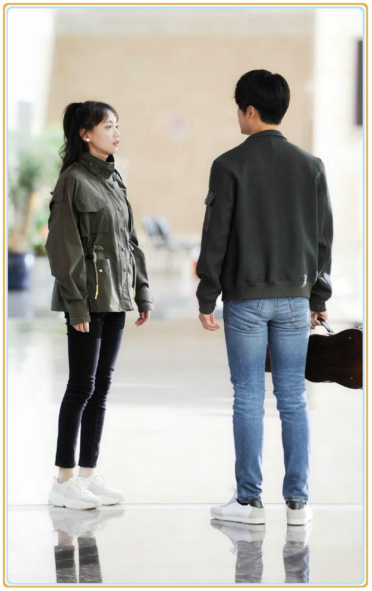 身高不够,木板来凑,snh48黄婷婷与陈学冬新剧,上演最萌身高差