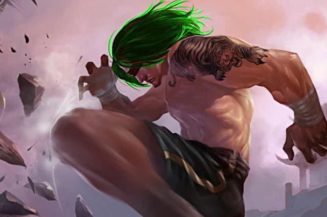 lol:当英雄染上绿头发,蒙多超酷,盲僧飘逸,ez毫无违和!