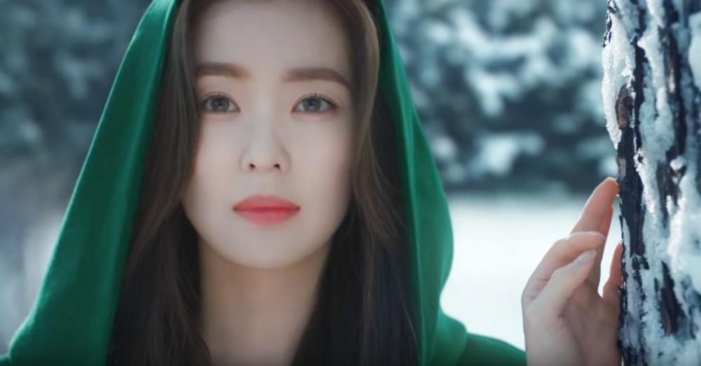 真的是美哭了!irene烧酒广告化身雪地精灵超有仙气!