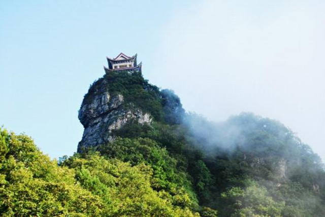 紫阳县擂鼓台景区图片