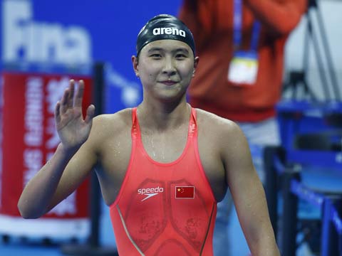 为中国泳军首开纪录又率队接力夺金,王简嘉禾成女子游泳领军人!