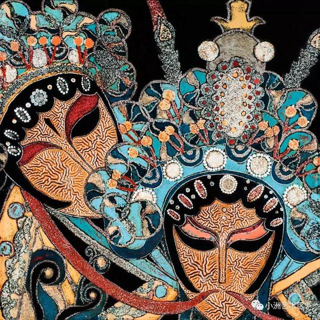 "漆情画艺·小洲第三届漆画艺术展览活动"小尺幅漆画展获奖作品