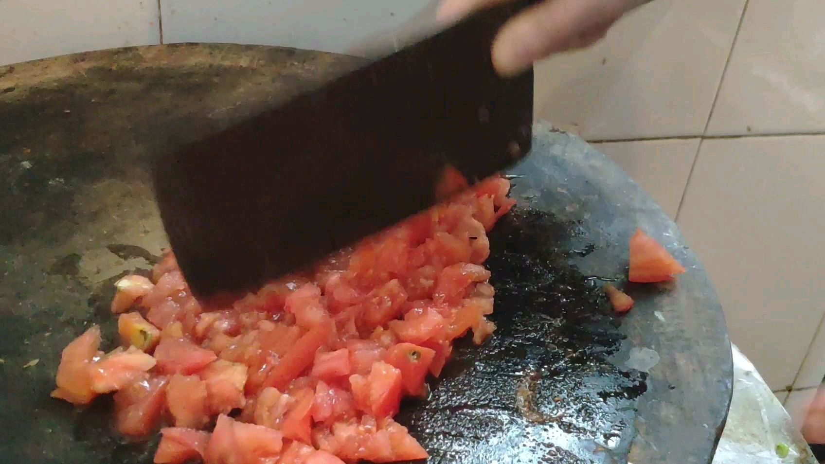 西红柿饼的家常做法