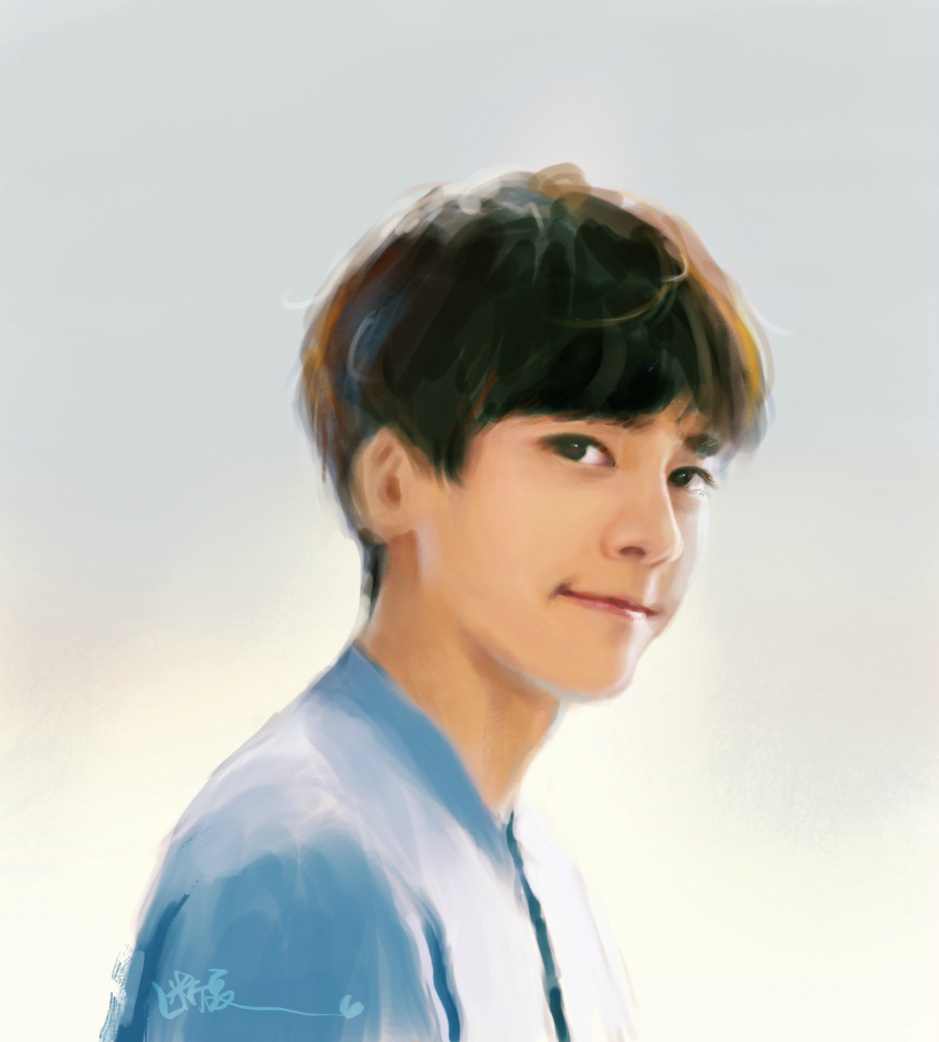 古风手绘李易峰帅气俊美壁纸:一眼万年,我爱的少年就是你啊!