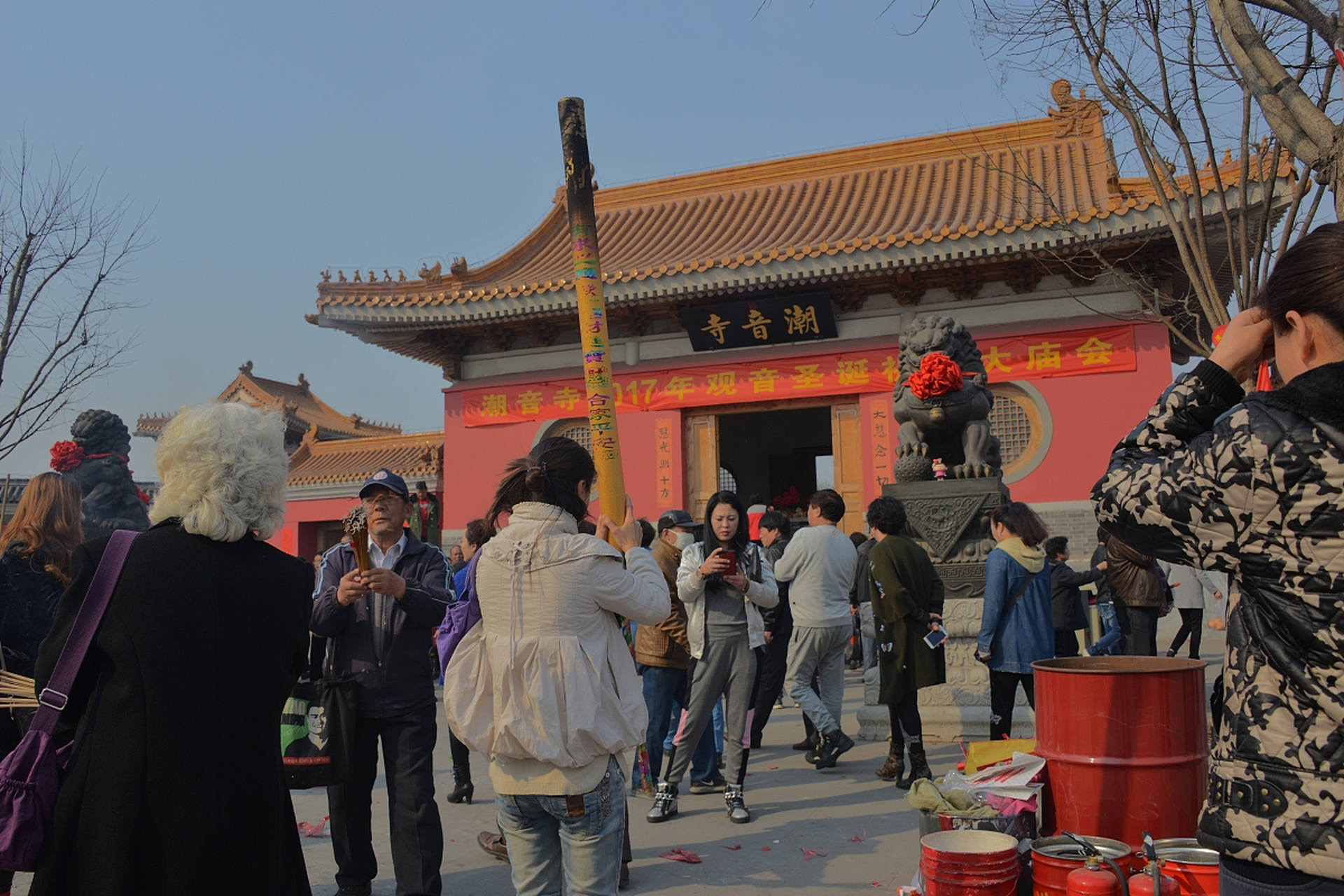 伙伴们,这次我带你们探秘一个超有特色的景点——天津大毕庄泰山行宫!