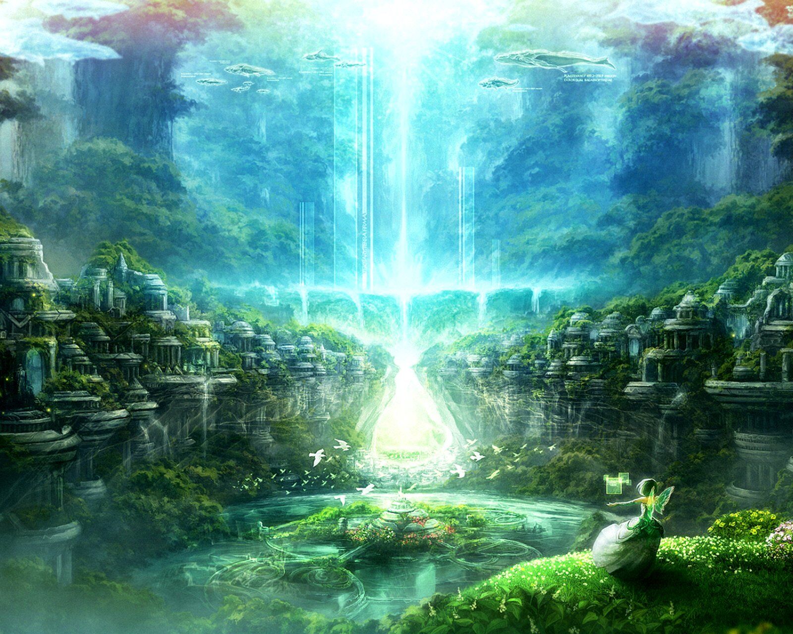 各式画风手机壁纸:仙境,风景,二次元,宇宙星空,拿走,不谢