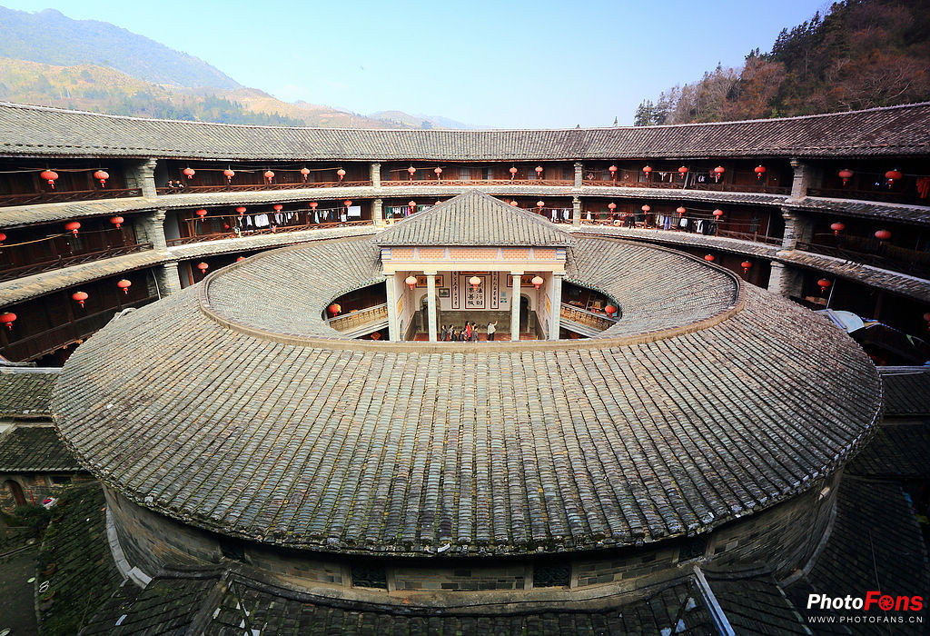 中式建筑美学:民居,一年四时,闻花香,看美景,最是人间烟火味