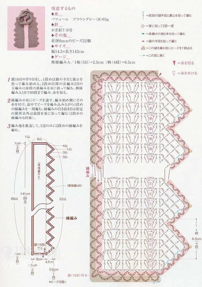 美美哒毛线小披肩,附6款编织图解,手工编织你喜欢吗?