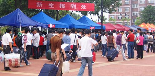 第一天去单位报到