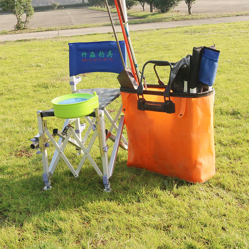 竹淼全折叠台钓椅