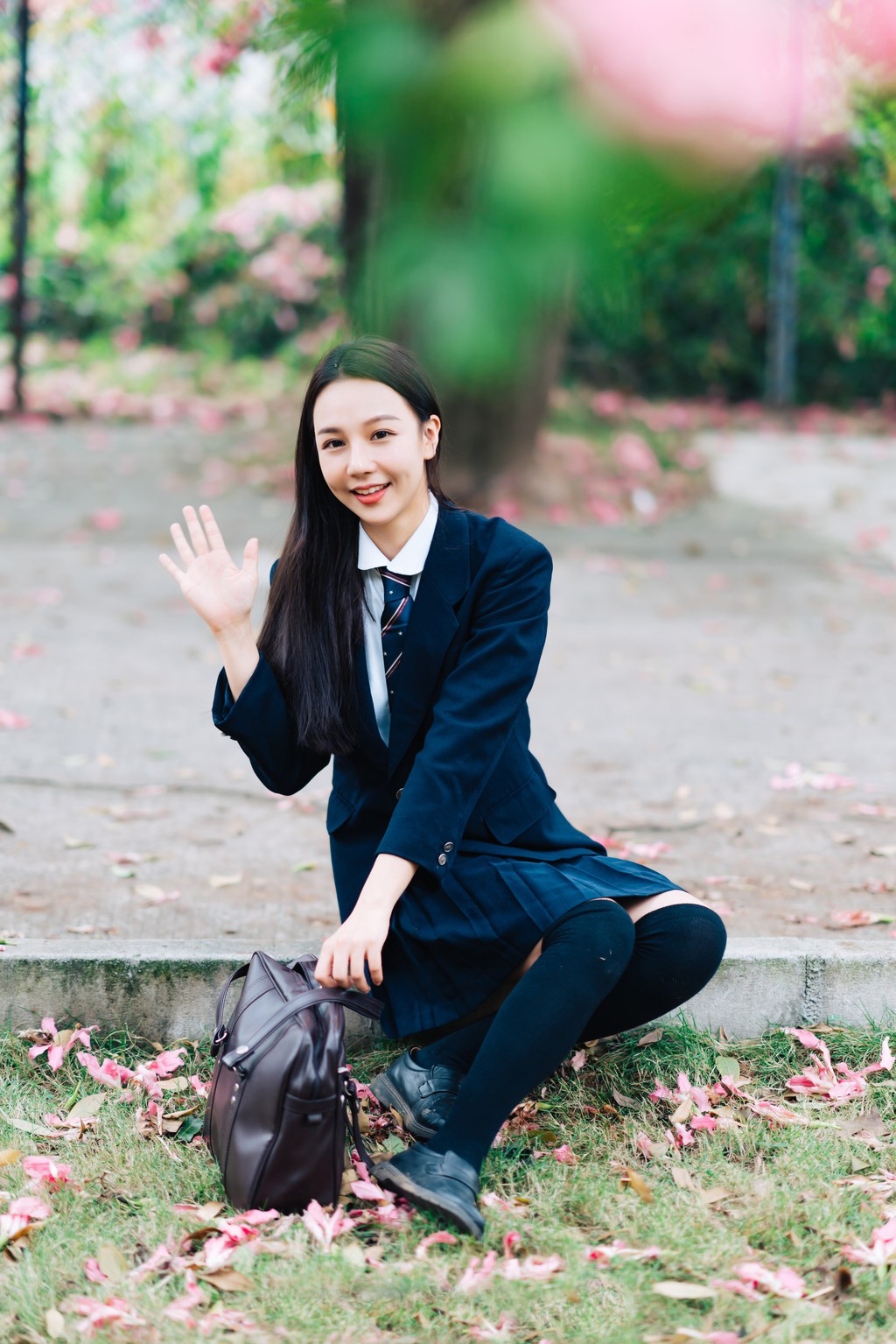 女孩摄影:校园的那段时光