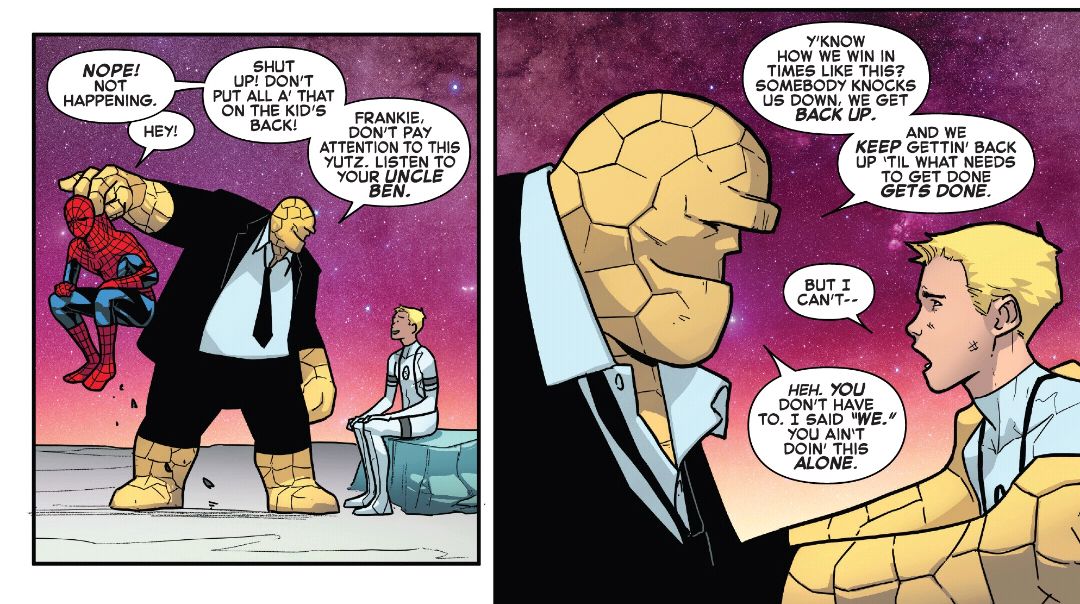 神奇四侠3:历代神奇四侠聚首,击败万物终焉的哀悼者