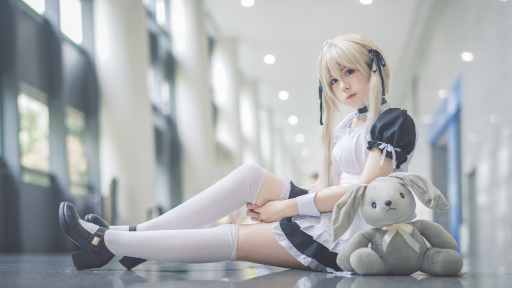 女仆穹妹cos:因为有哥哥在,所以其他什么也不需要了