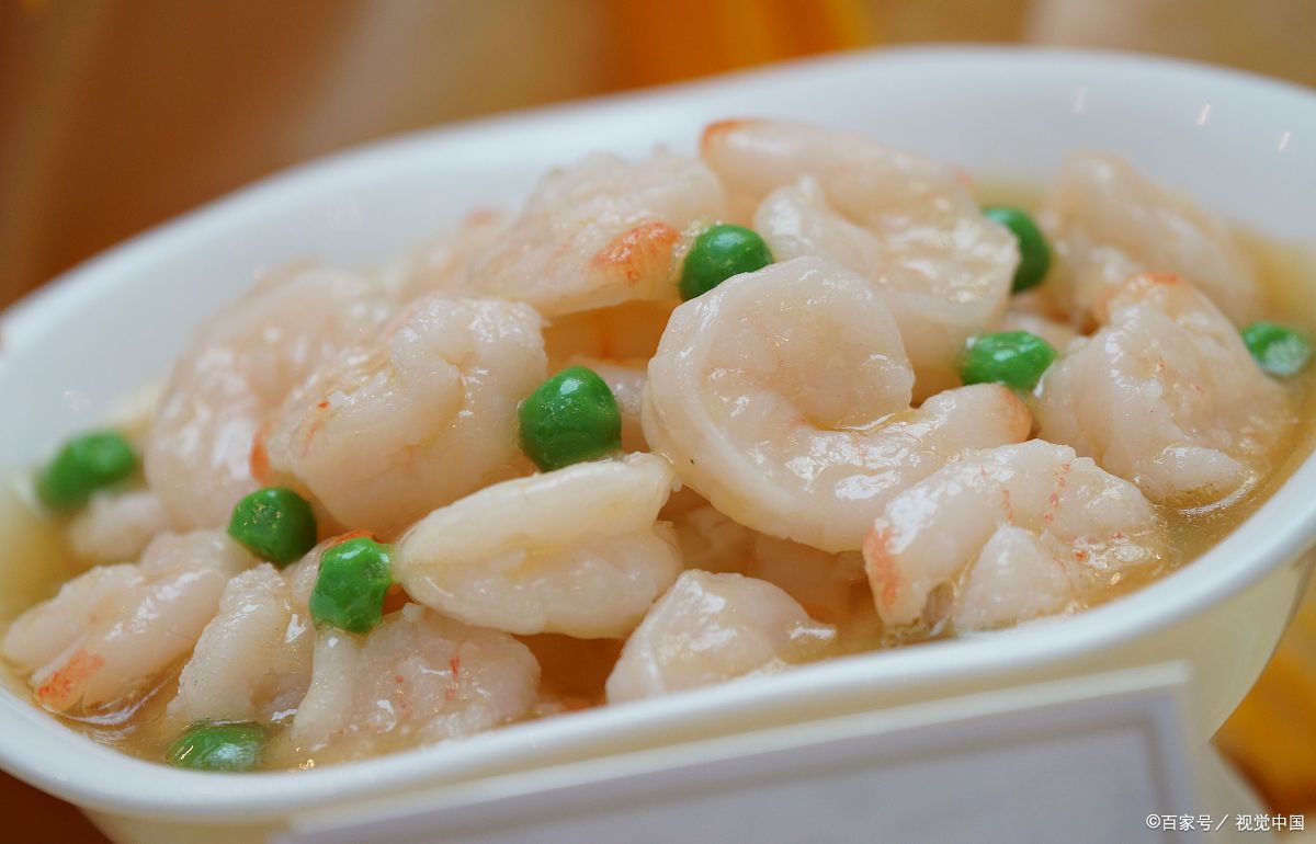 八大菜系之经典粤菜"翡翠虾仁"