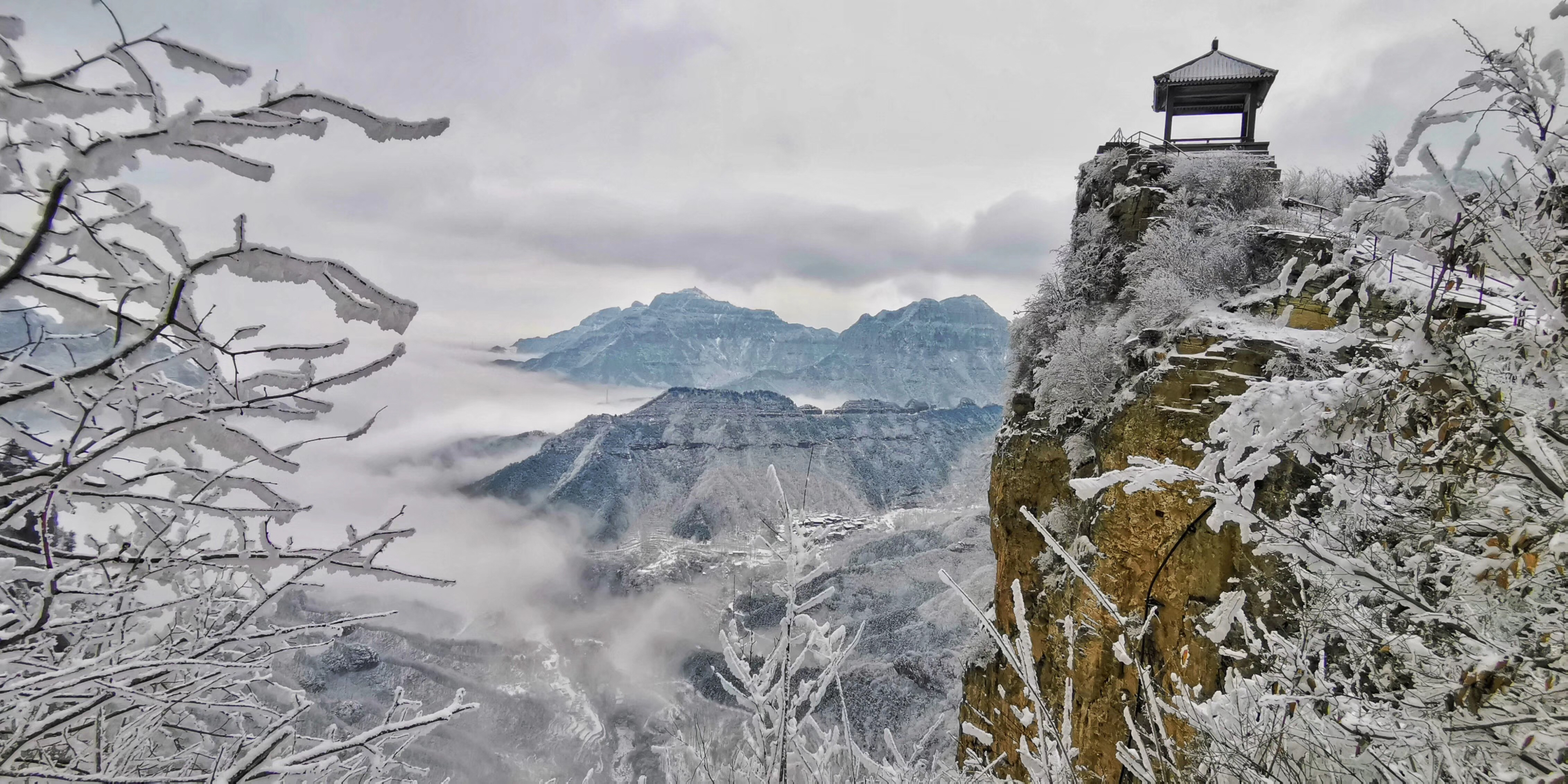 不登王莽嶺,豈識太行山?為了驗證此說法,冒雪探尋太行雲頂!