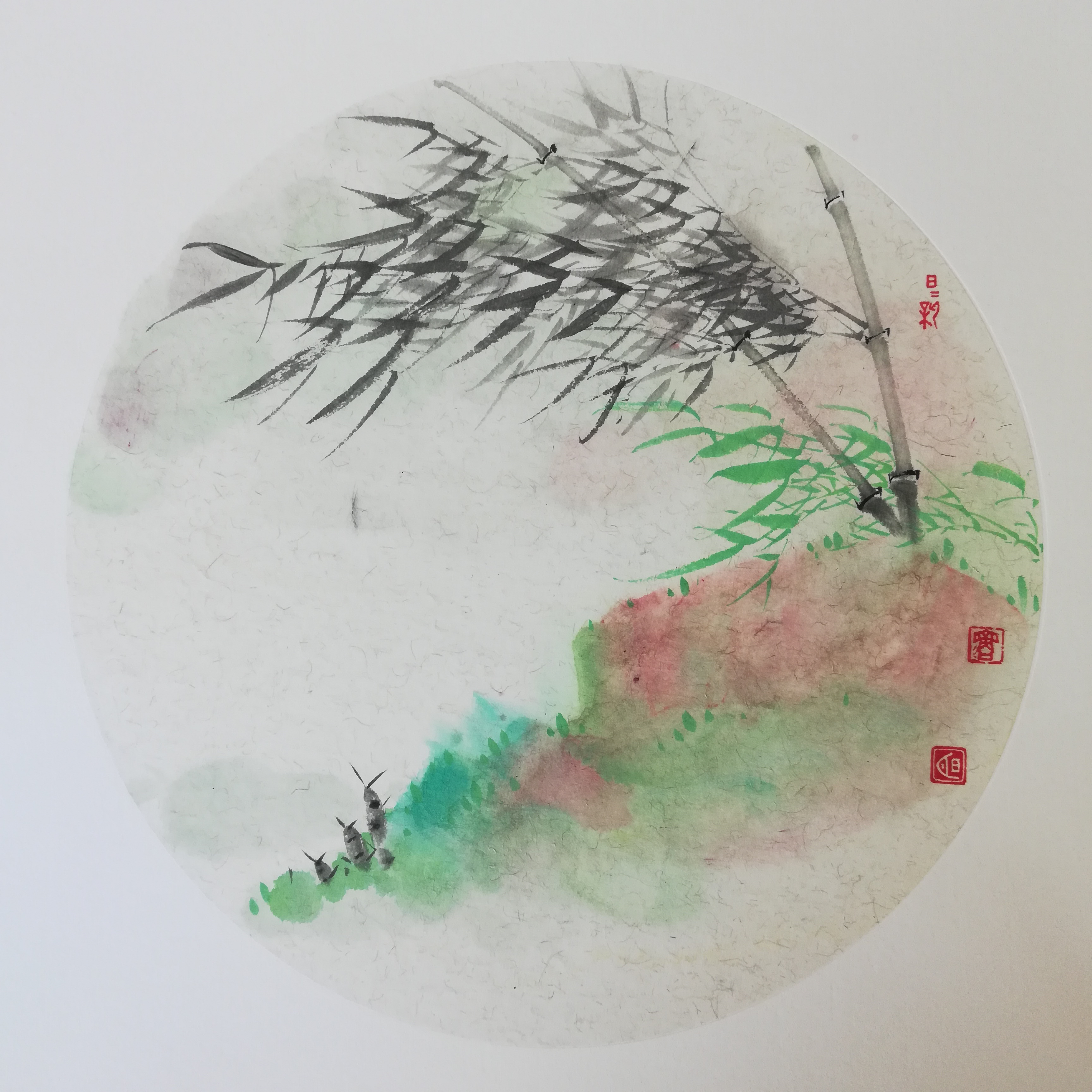 茶人鲁明近作欣赏,新意之竹