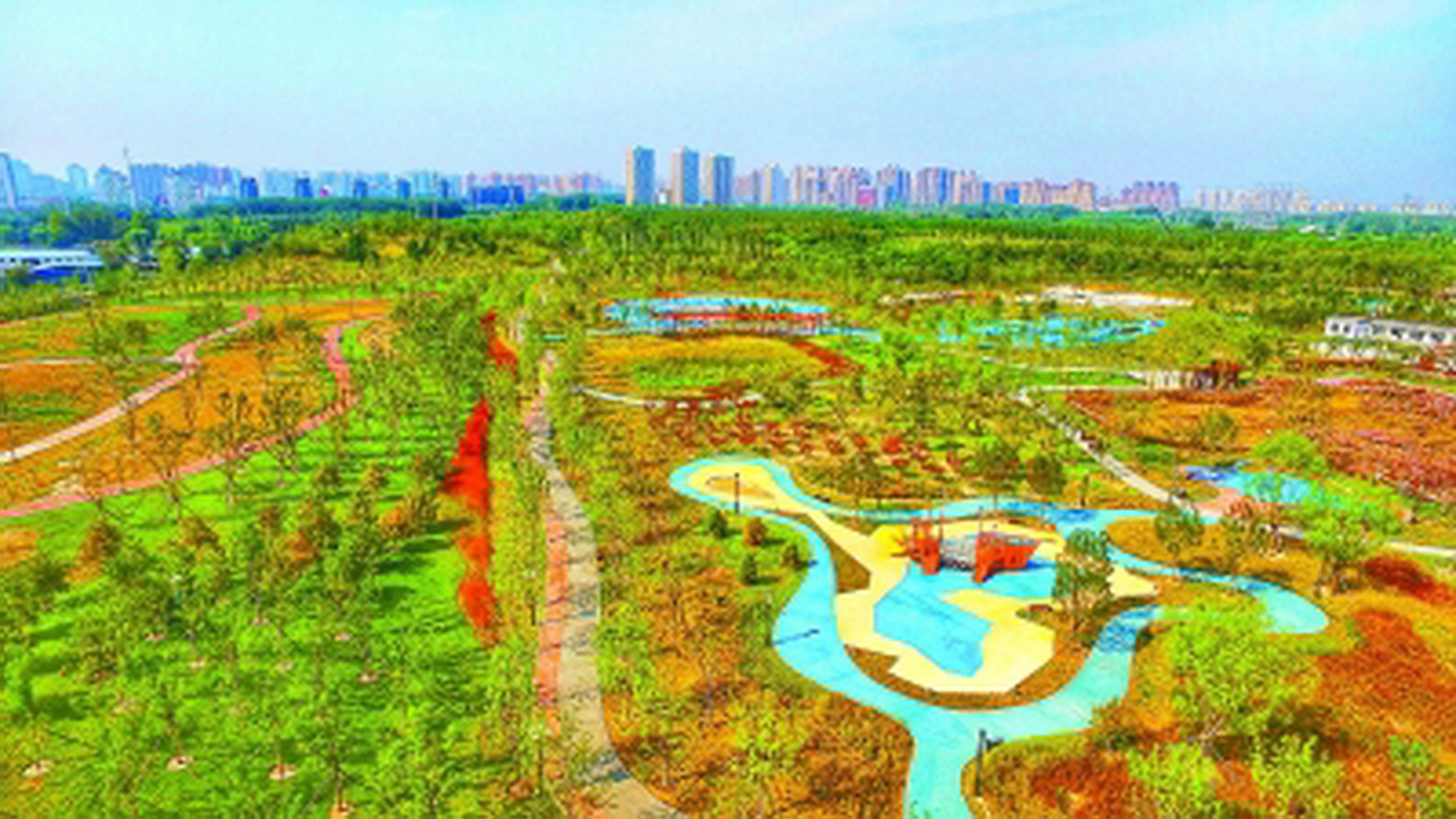 总面积89万平方米,来广营朝来森林公园三期明年开园