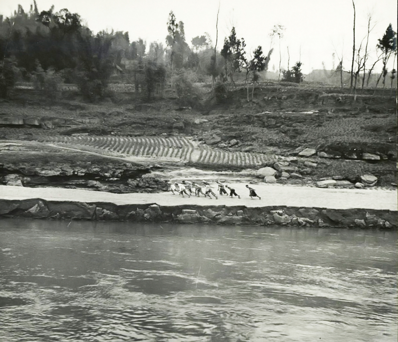 珍贵老照片:1946年美国斥资拍摄的三峡,图六如今已被淹没!