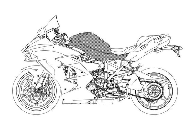 已是同级别摩托车顶端的川崎h2 sx还不满足,发布更高配的se 版本