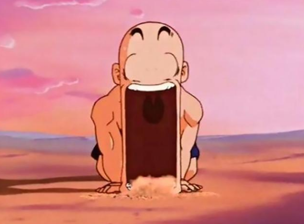 第二个是克林,这时的他看到了吃惊的场景,所以一下子就变成了这副嘴脸