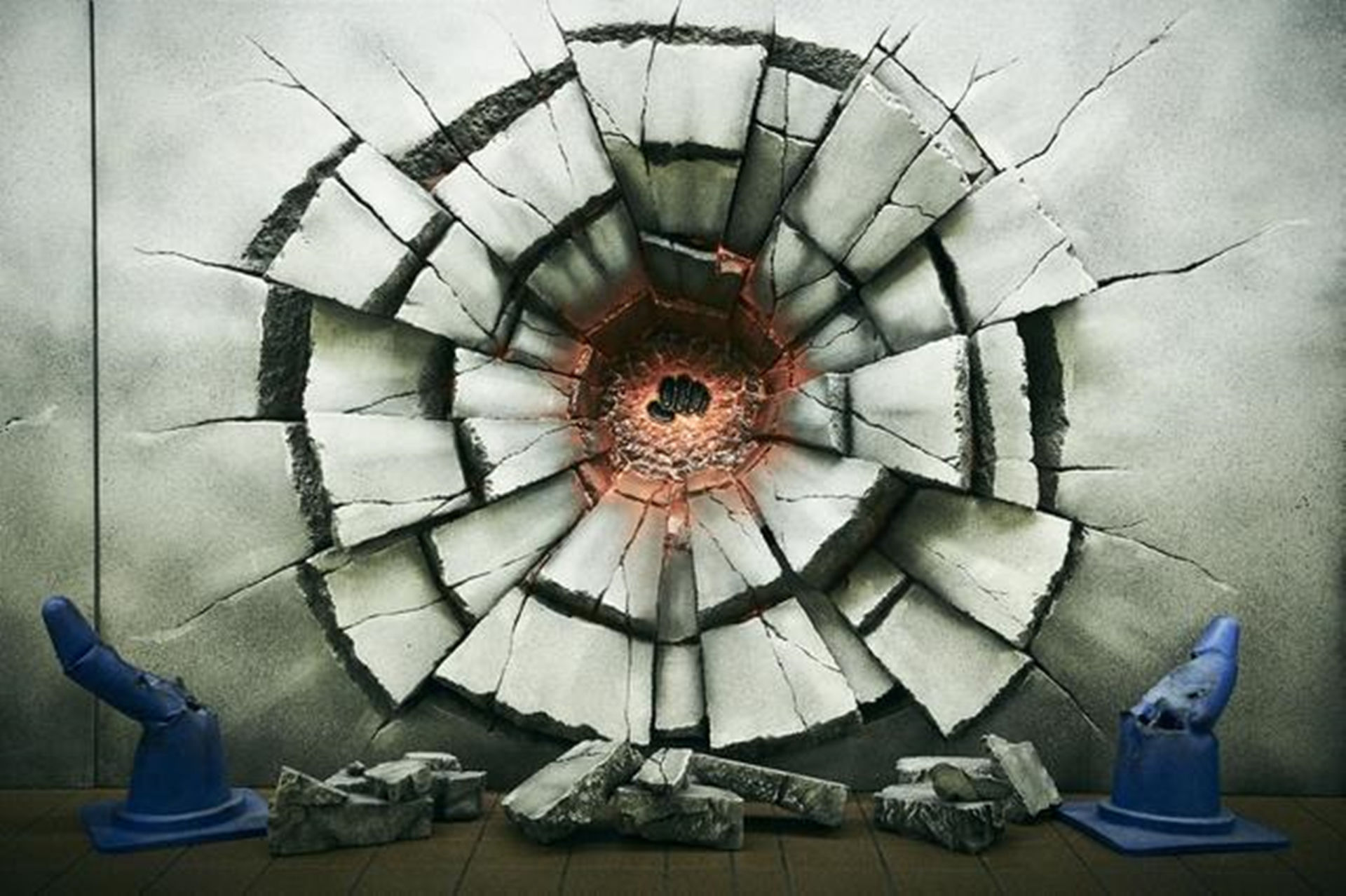 本事,如今已经算是掌握龟派气功水平的第一人了,这一击不仅洞穿了墙壁