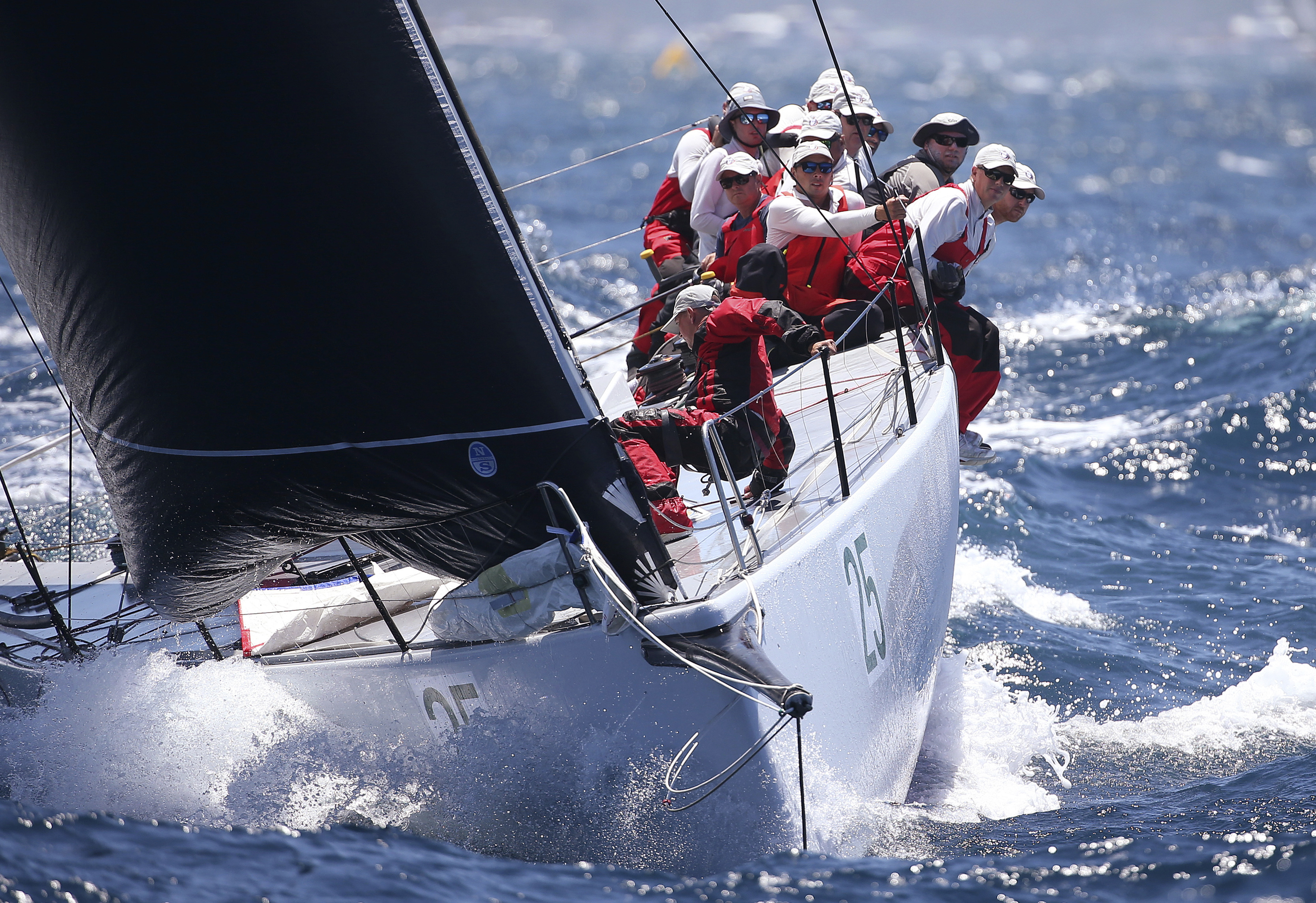 悉尼—霍巴特帆船赛启航(2)