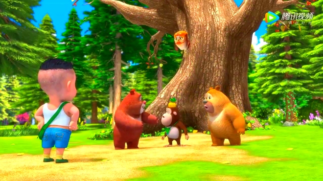 熊出没之熊熊乐园动画片《熊熊乐园》老山楂树