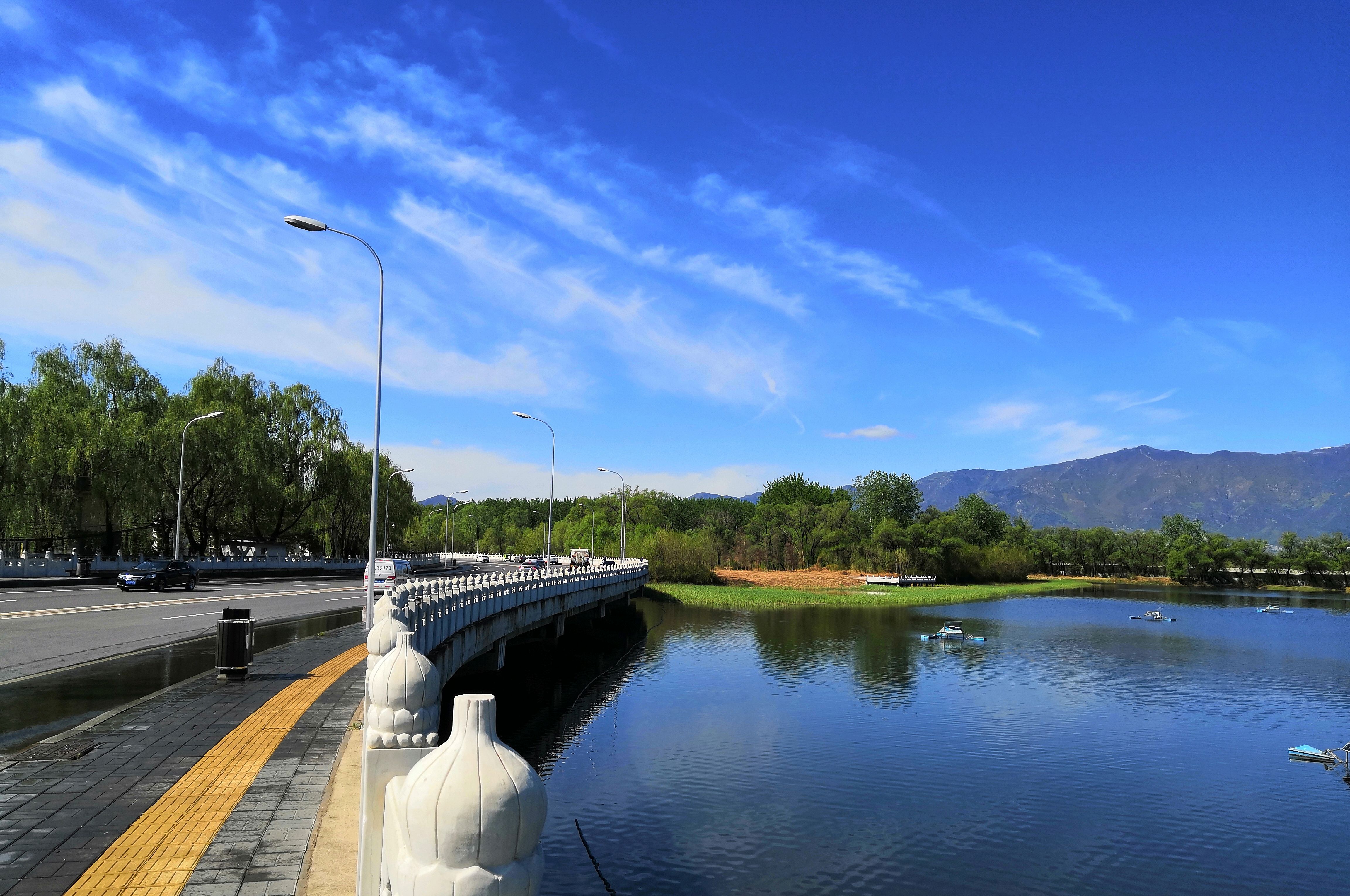 北京稻香湖湿地公园图片