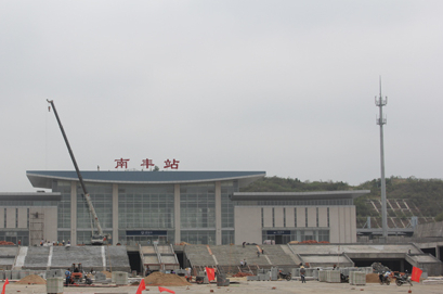江西省南丰县重要的铁路车站——南丰站