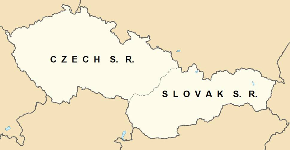 二战捷克斯洛伐克地图图片