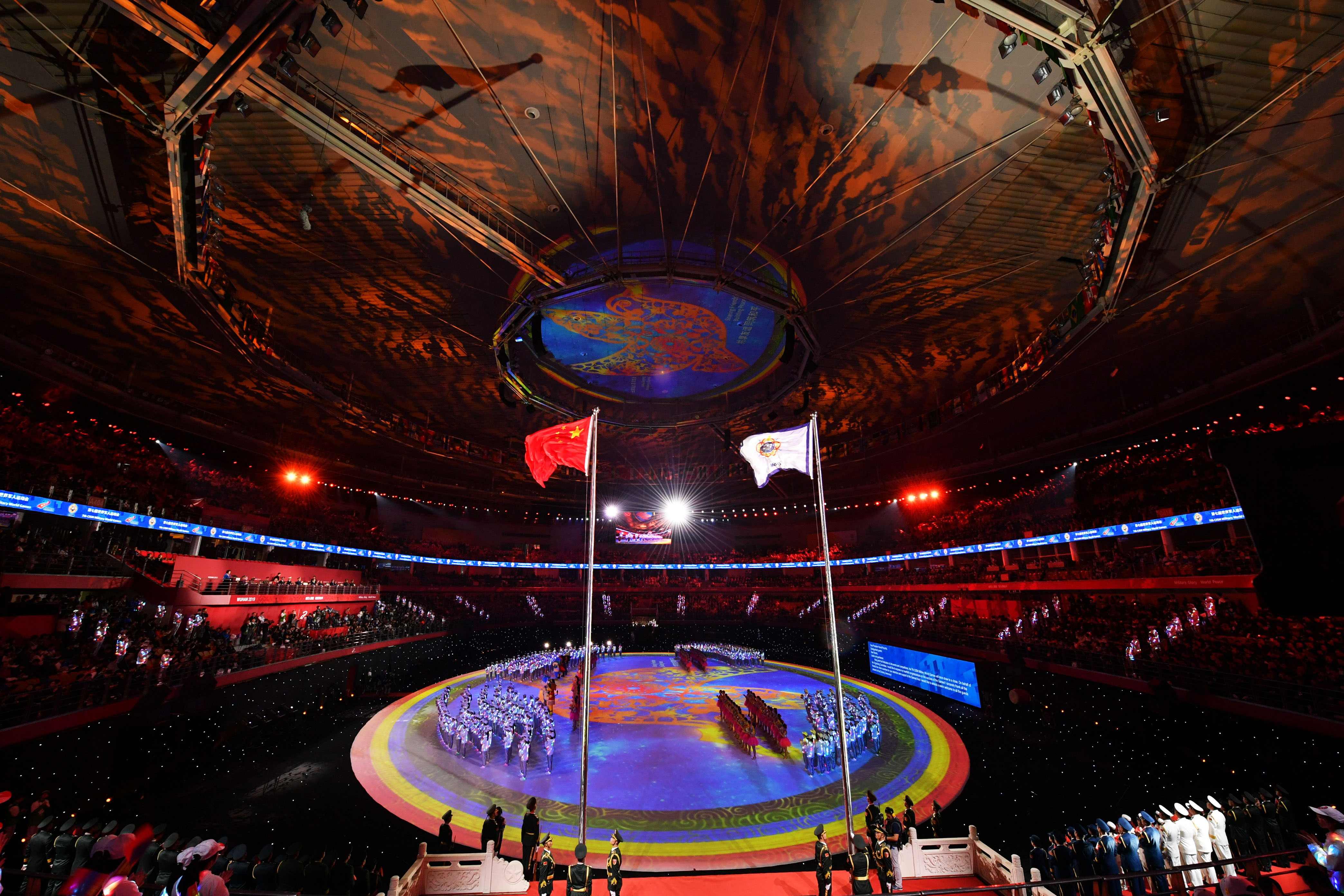 第七届世界军人运动会闭幕式在武汉举行(5)