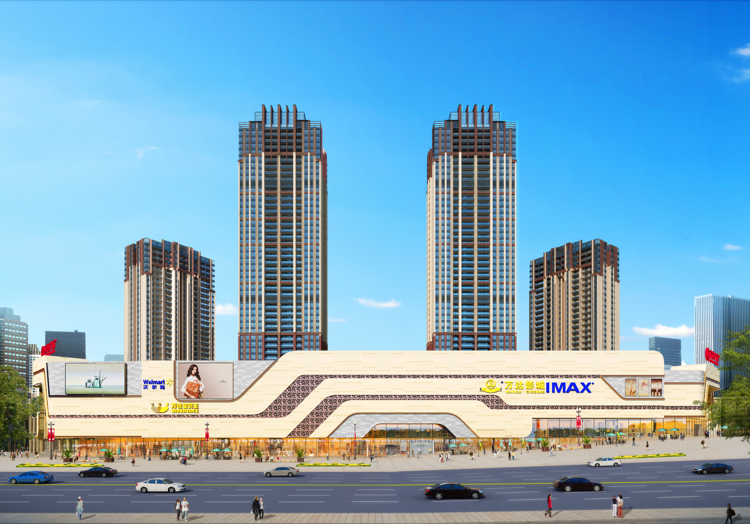 万达广场疯狂扩张,重庆第十座万达广场让南川进入购物中心时代