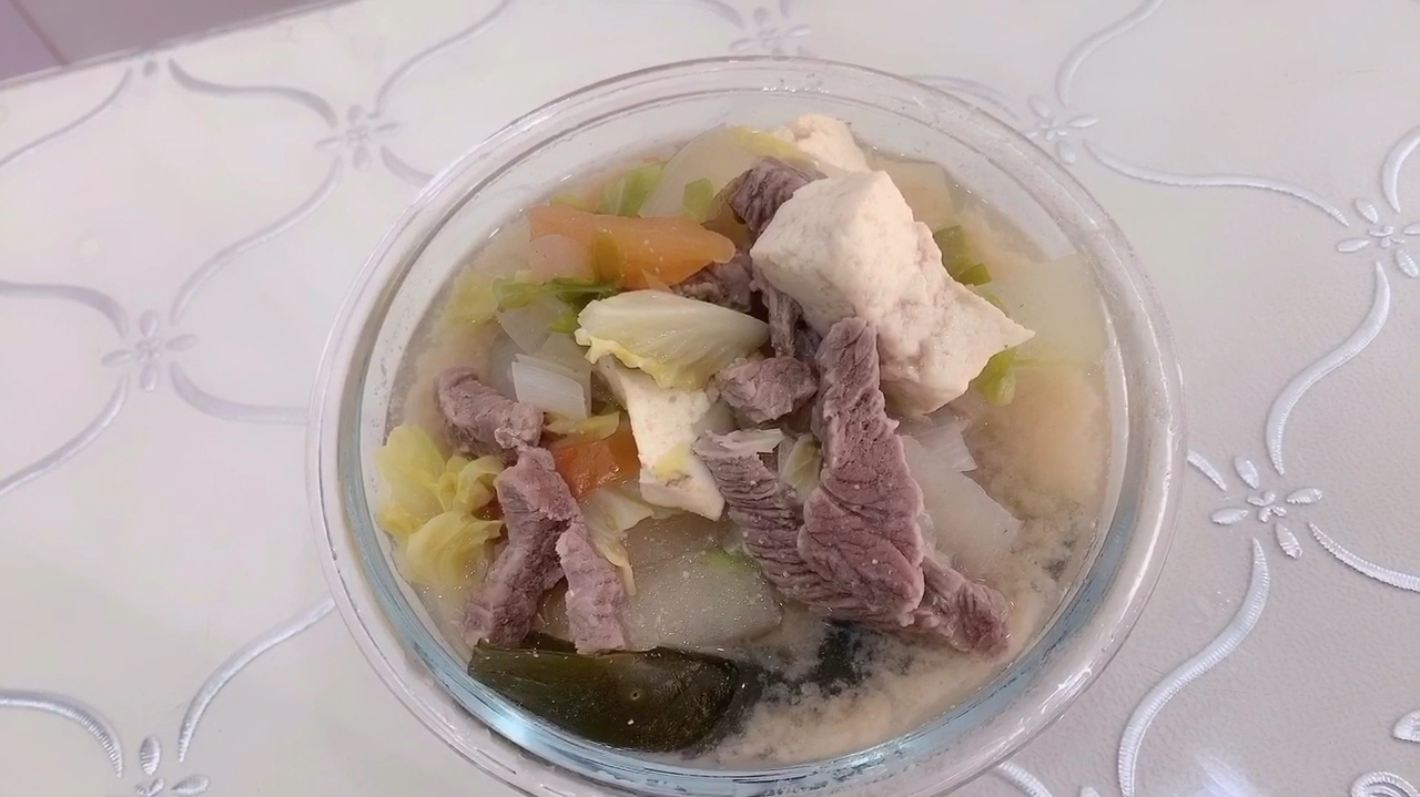 简单又美味的牛肉汤