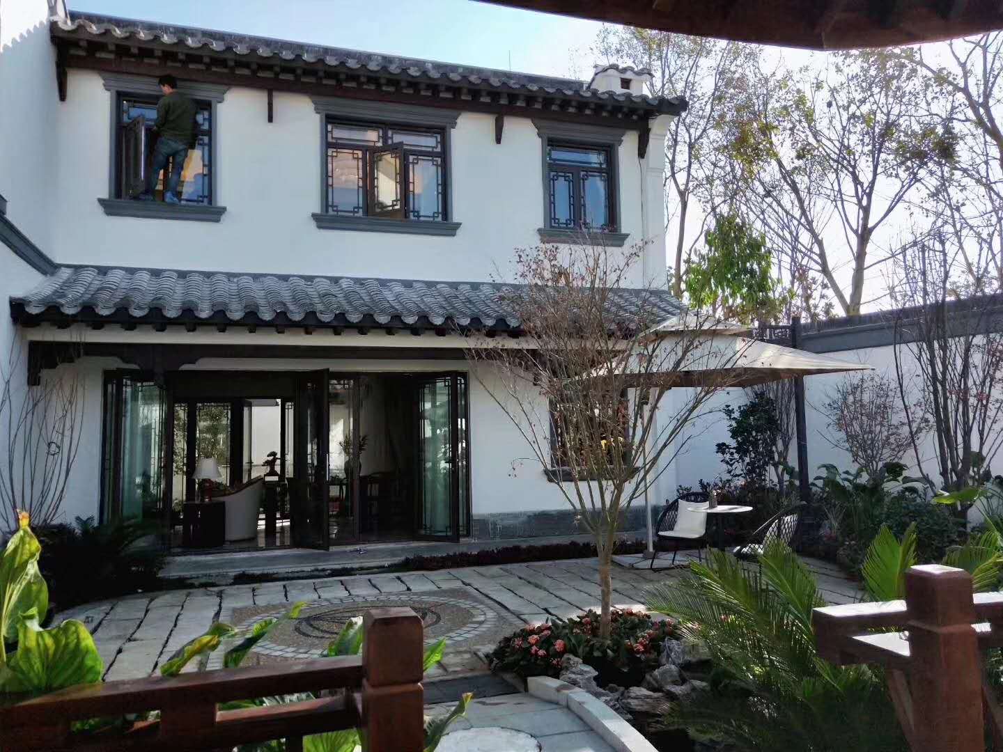 中式庭院的设计风格,传承中国传统建筑,家居设计的气质神韵!