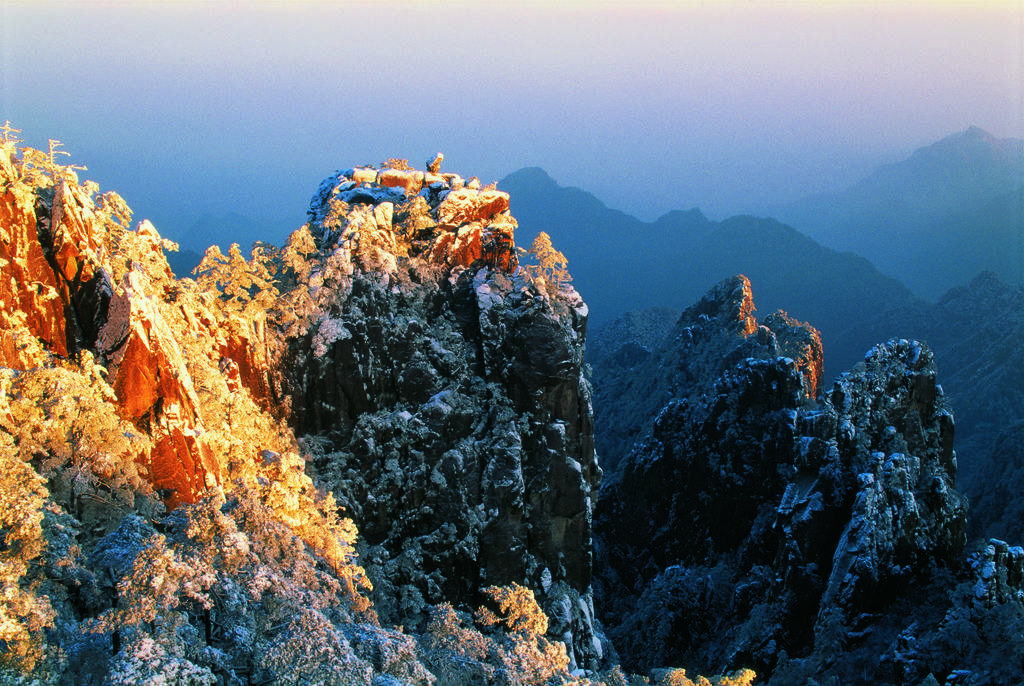 中国十大山峰图片