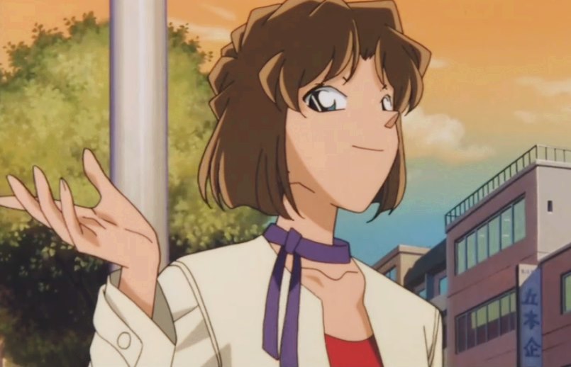 名侦探柯南:园子的四款发型,没有角的小兰是没有灵魂的