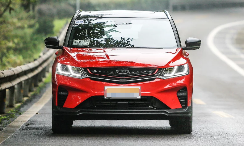 2019款 运动款 260t dct 激情红色吉利,外观实拍鉴赏