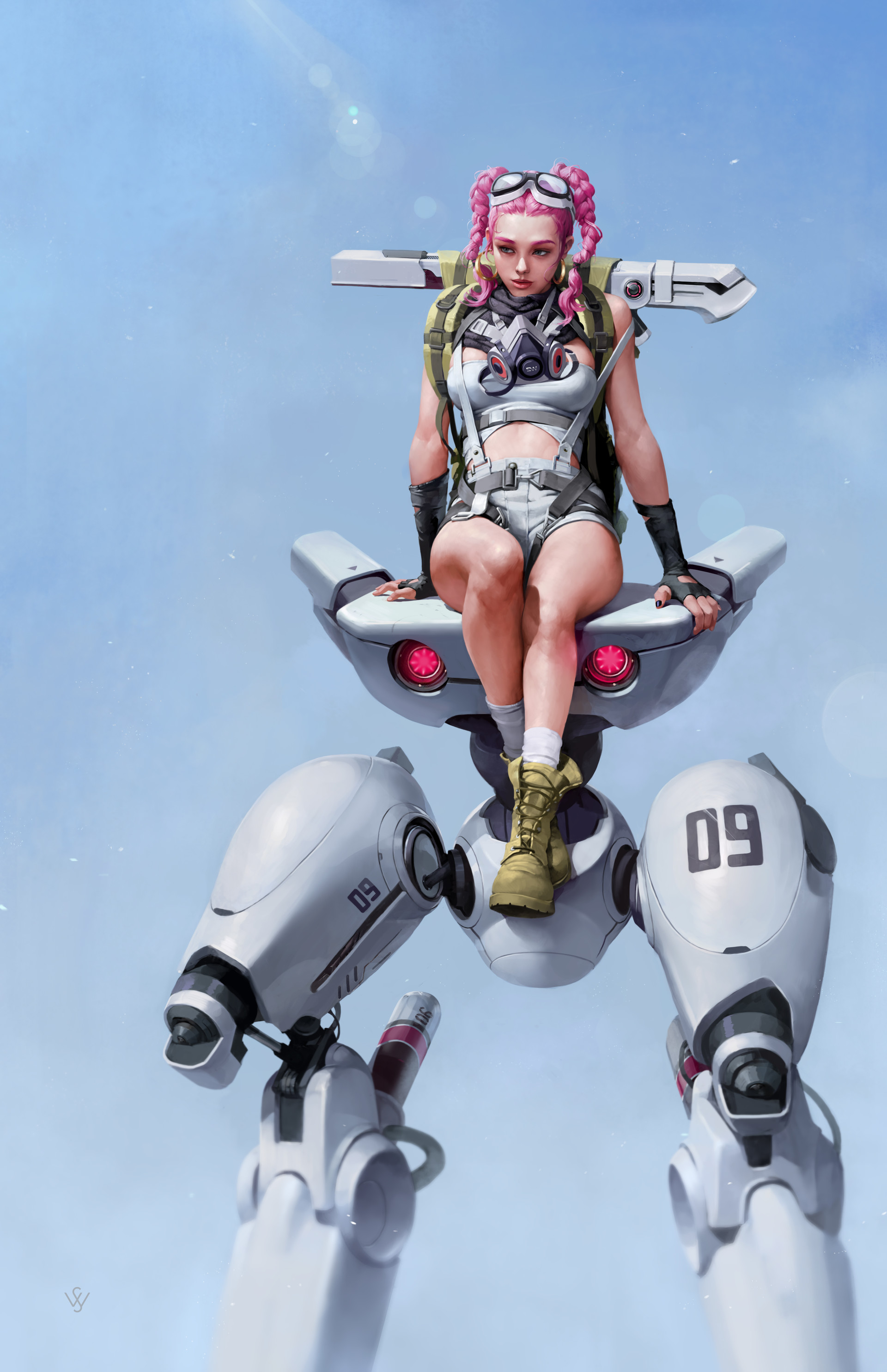 一组质量不错的人物插画作品!造型美型画风扎实的精品插画集!