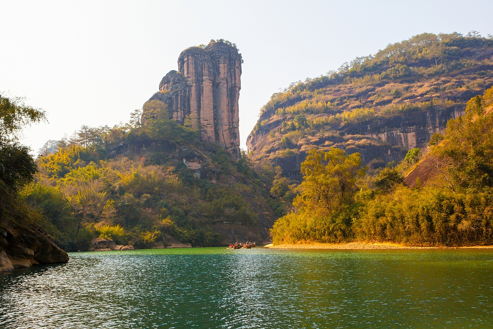 福建省三明市泰宁风景旅游区集自然风光,文化历史和生态体验于一体