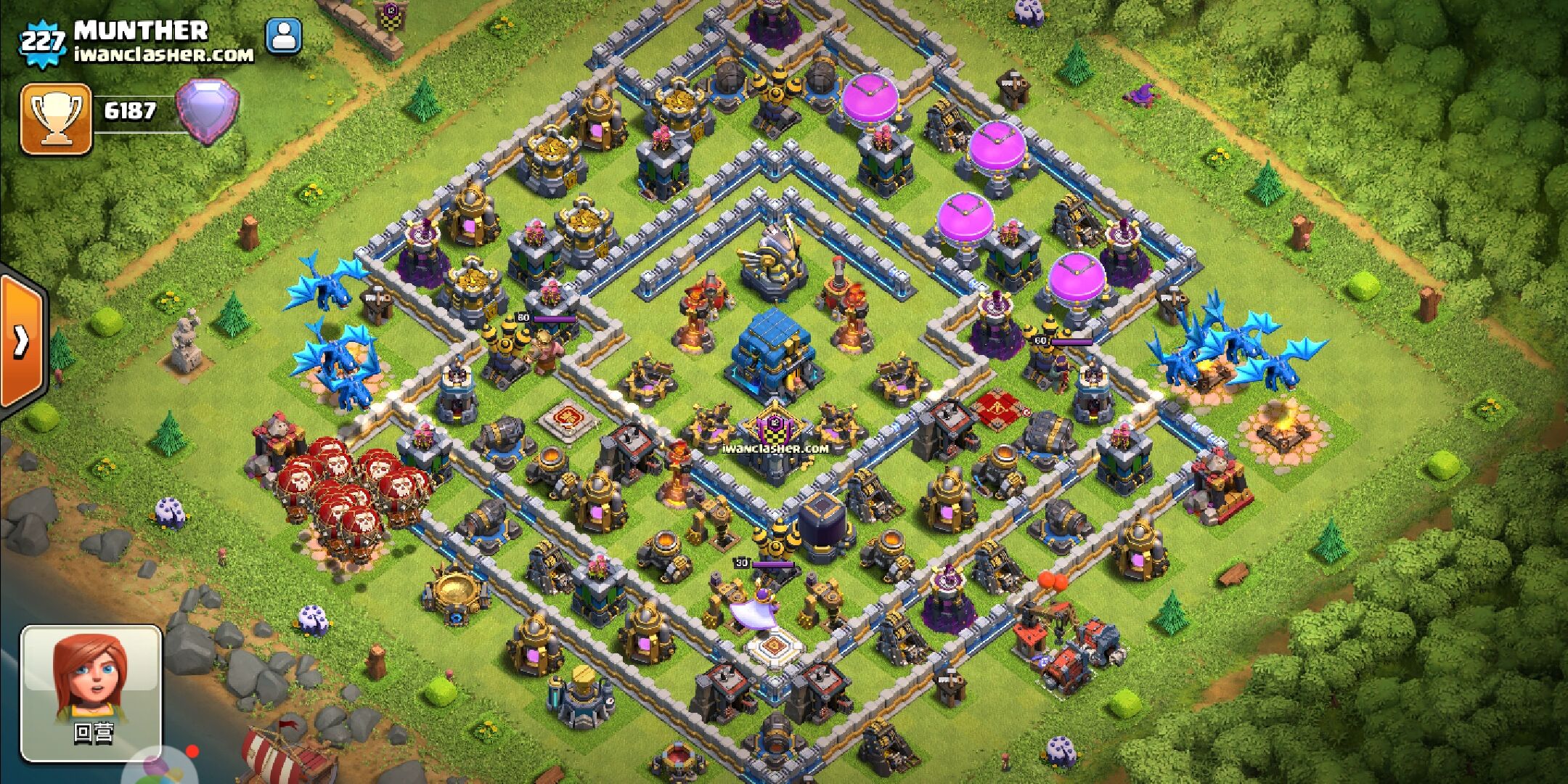 《部落冲突》野猪流最忌讳的阵型,堪称野猪杀手,大多玩家被套路