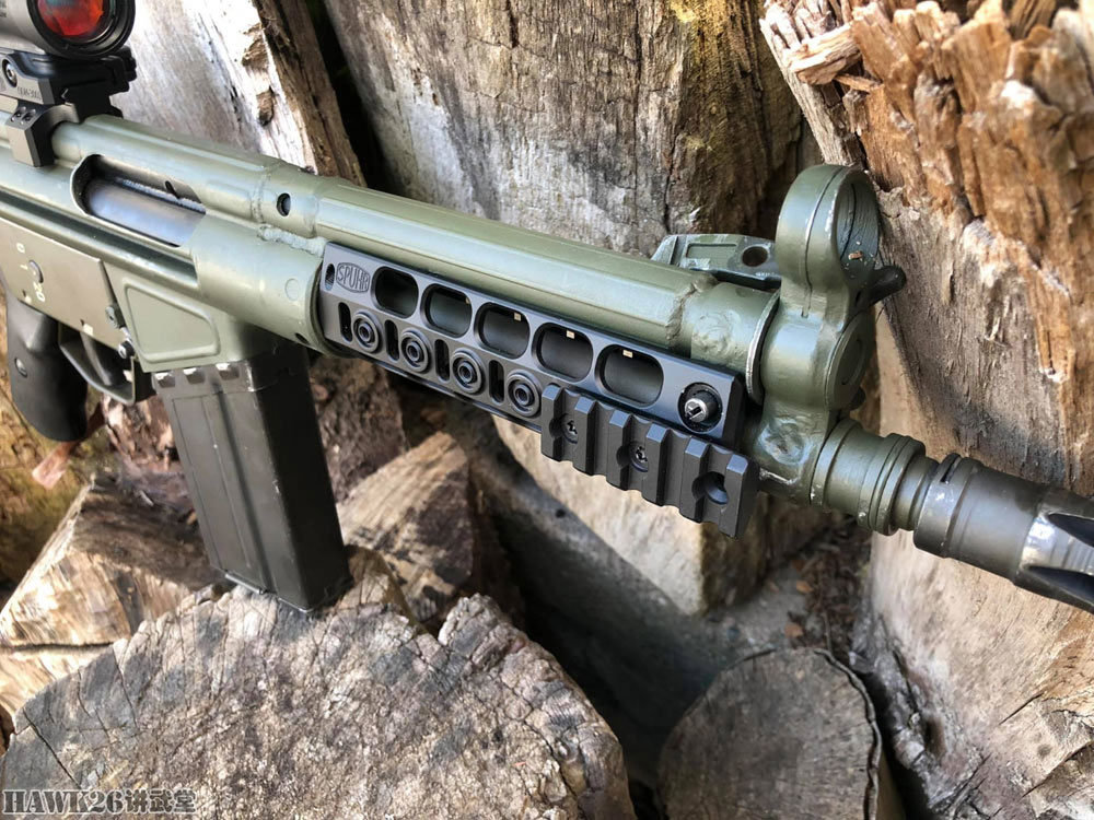 神秘的黑克勒-科赫mc51 专为sas特种部队打造的全威力短管步枪