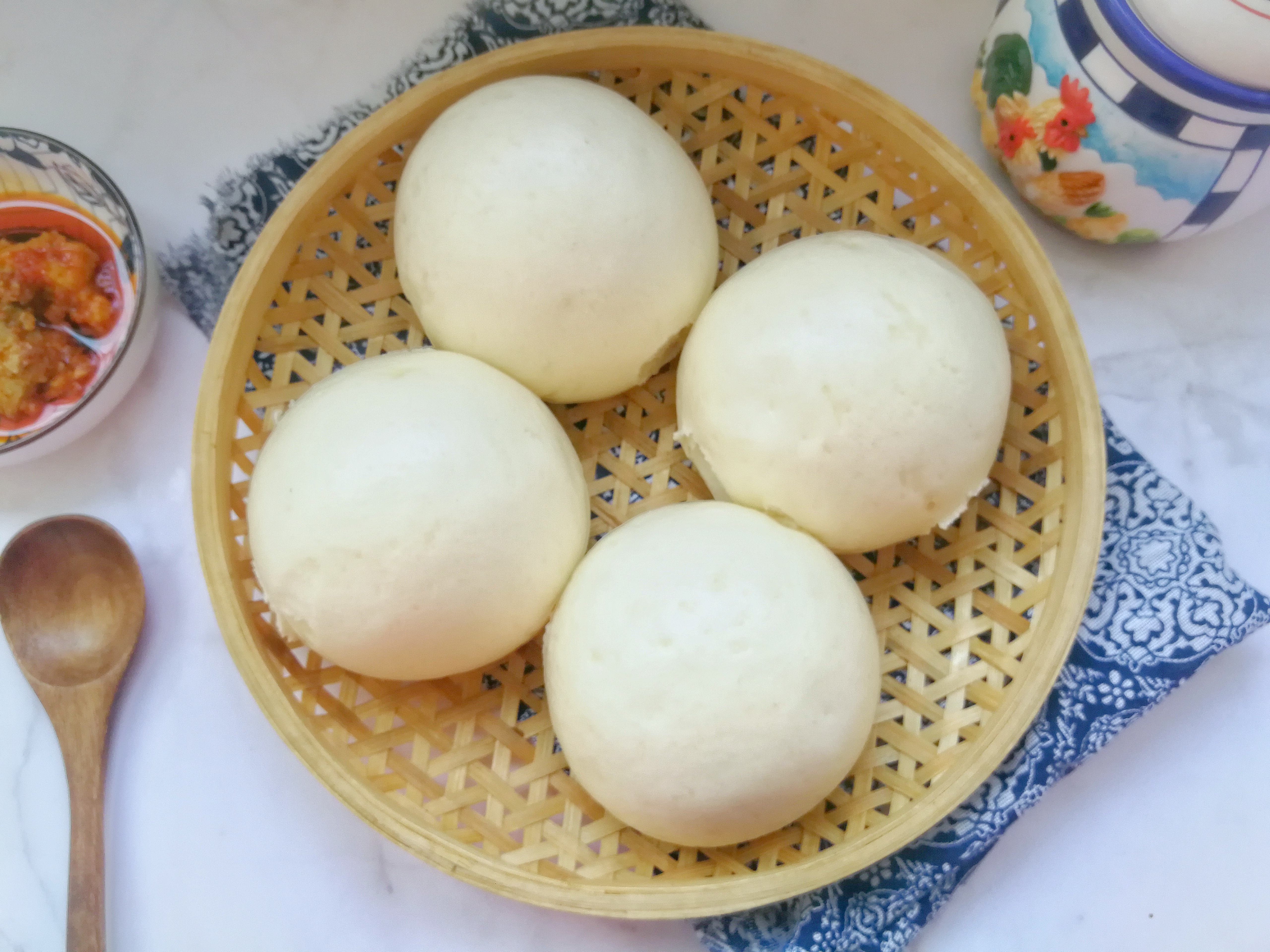 教你做戗面大馒头,宣软劲道有层次,越嚼越香,超详细做法分享